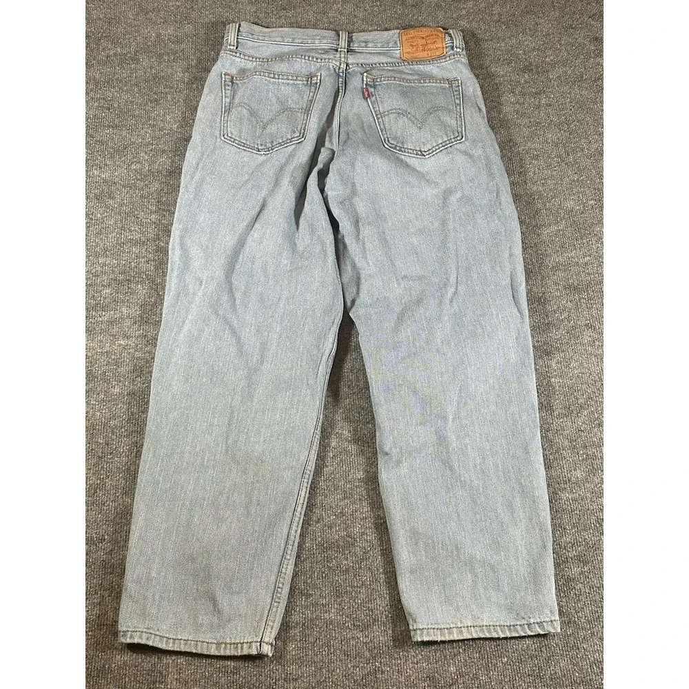 Levi's 560 Comfort Fit Men's Blue Jeans Light Wash Tapered Leg Sz - 33x28